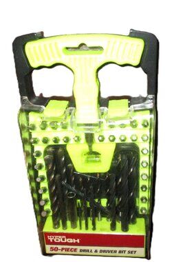 Hyper Tough 50-Piece Drill & Driver Bit Set